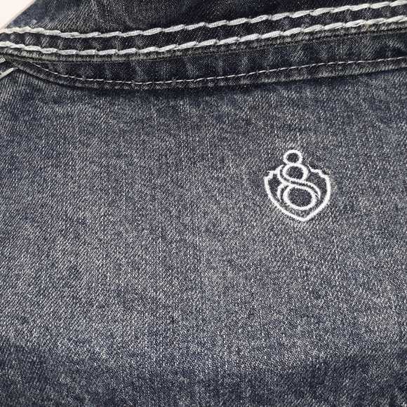 Ei8ht 732 Denim Jacket Eight 2XL - Picture 6 of 8